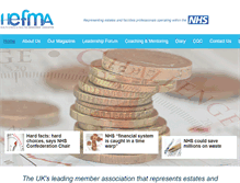 Tablet Screenshot of hefma.co.uk
